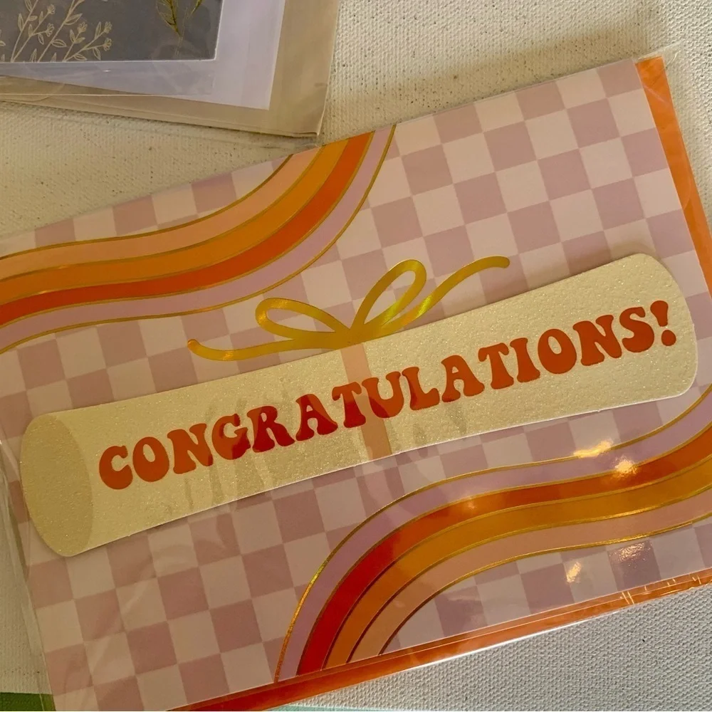 Lot of 6 Graduation Greeting Cards Set Celebration Grads Graduates Variety Pack